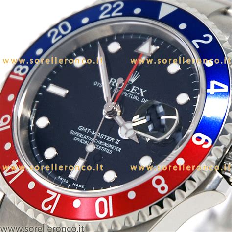 corona e ghiera rolex gmt master ii